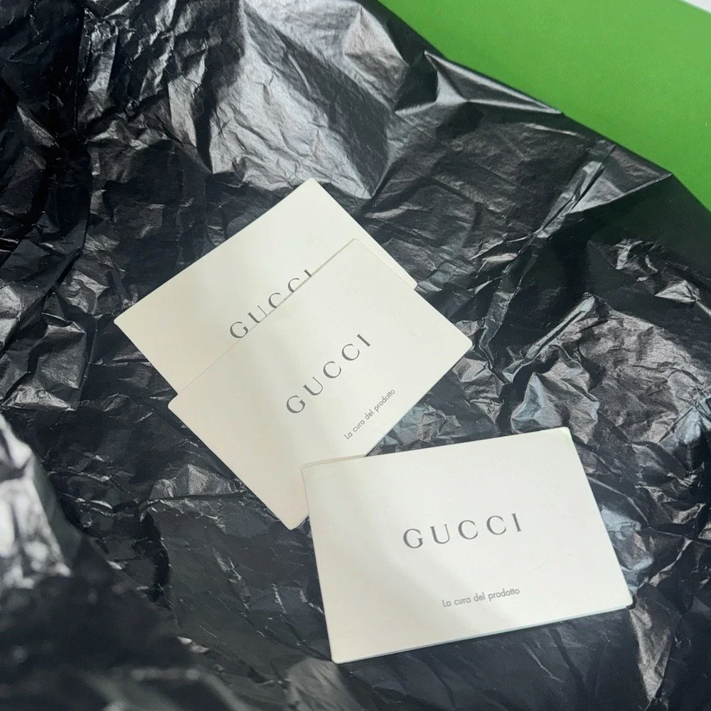 Gucci Screener High Top Sneakers GG Men's 7.5 (US 8.5) Original Box Monogram NWT
